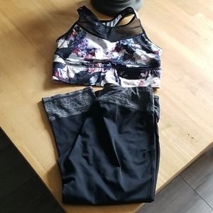 Workout clothing set